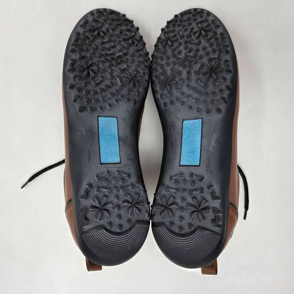 WESTEES SHELLEY WEST GLAMOUR GIRLS COLLECTION BROWN LEATHER GOLF SHOES WOMENS 9 - Picture 9 of 10